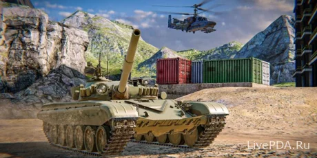 Постер - MWT: Tank Battles - танковые баталии с самолетами и вертолетами